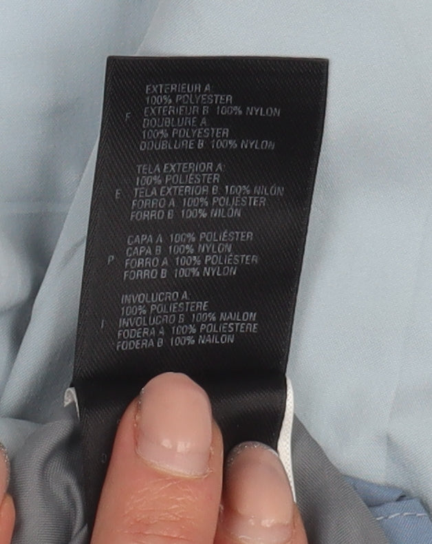 The North Face Women's Blue Ski Jacket, Size S, Hooded