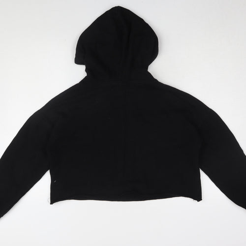 Pull & Bear Women's Black Mickey Mouse Hoodie M