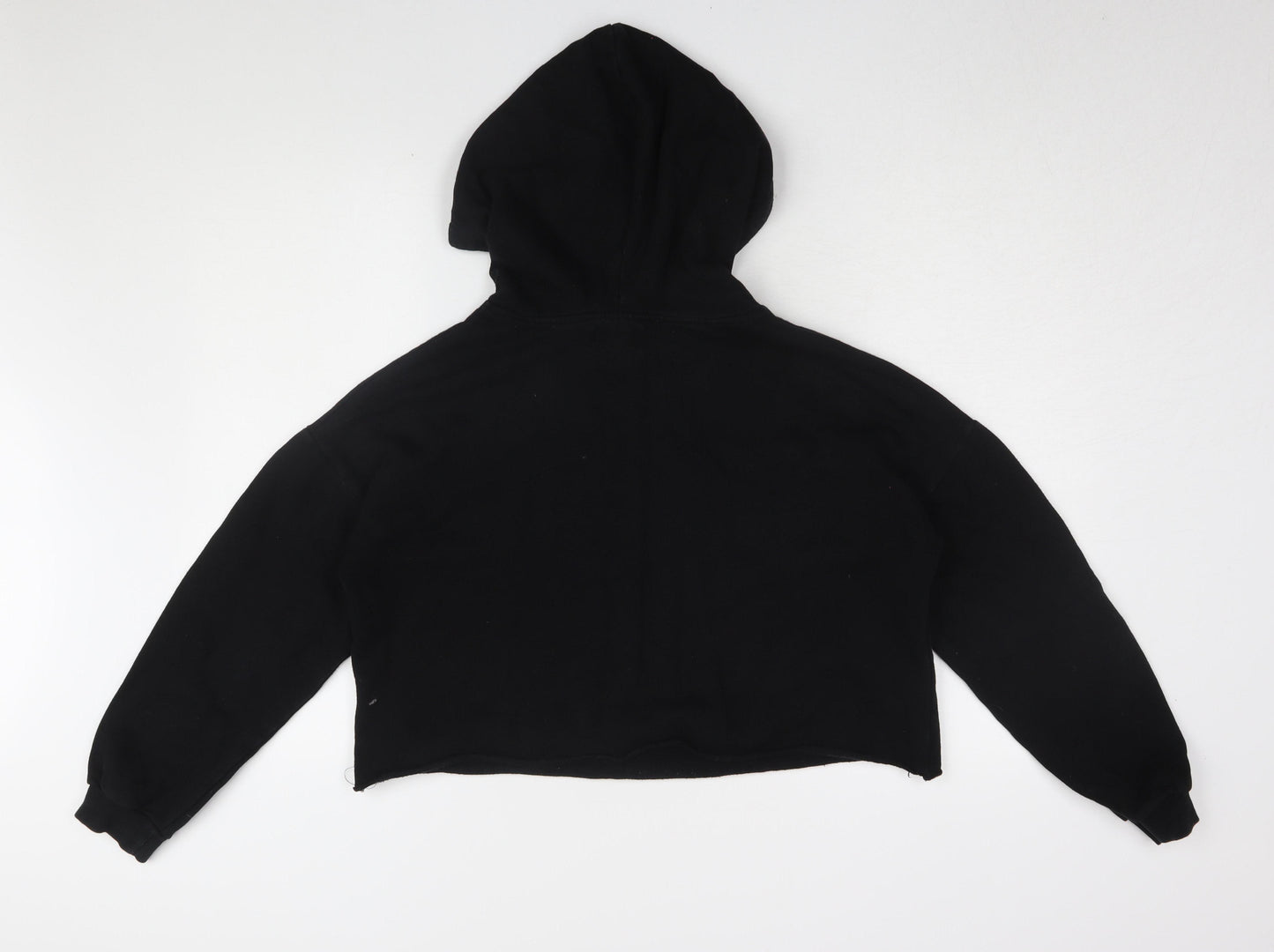 Pull & Bear Women's Black Mickey Mouse Hoodie M