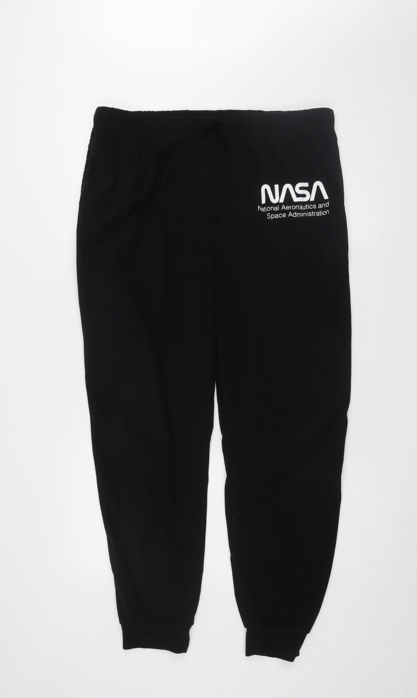 NASA Men's Black Jogger Trousers XL