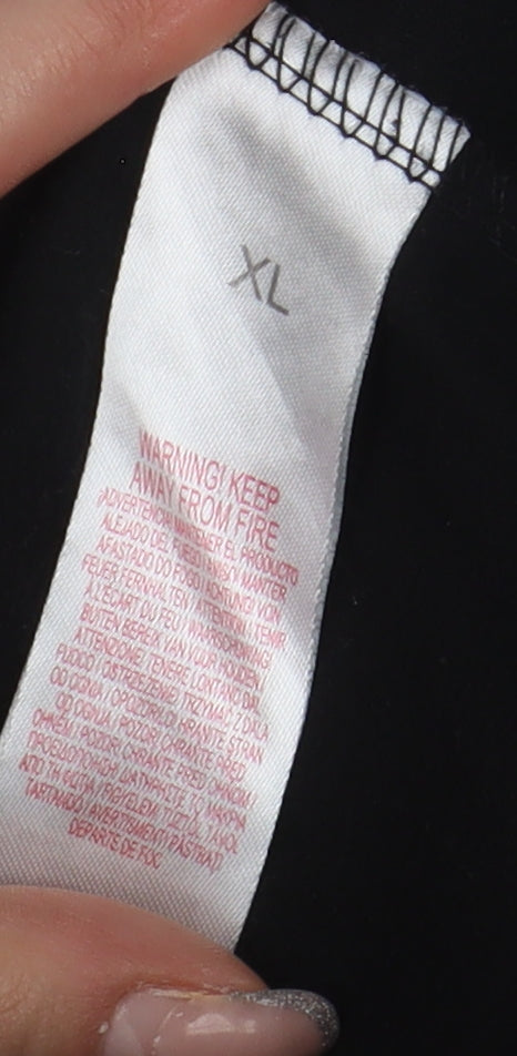 NASA Men's Black Jogger Trousers XL