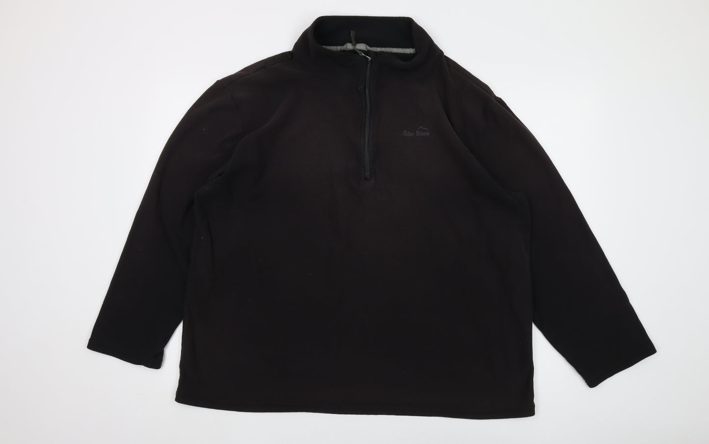 Peter Storm Men's Black XL Fleece Sweatshirt 1/2 Zip