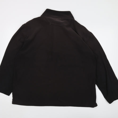 Peter Storm Men's Black XL Fleece Sweatshirt 1/2 Zip