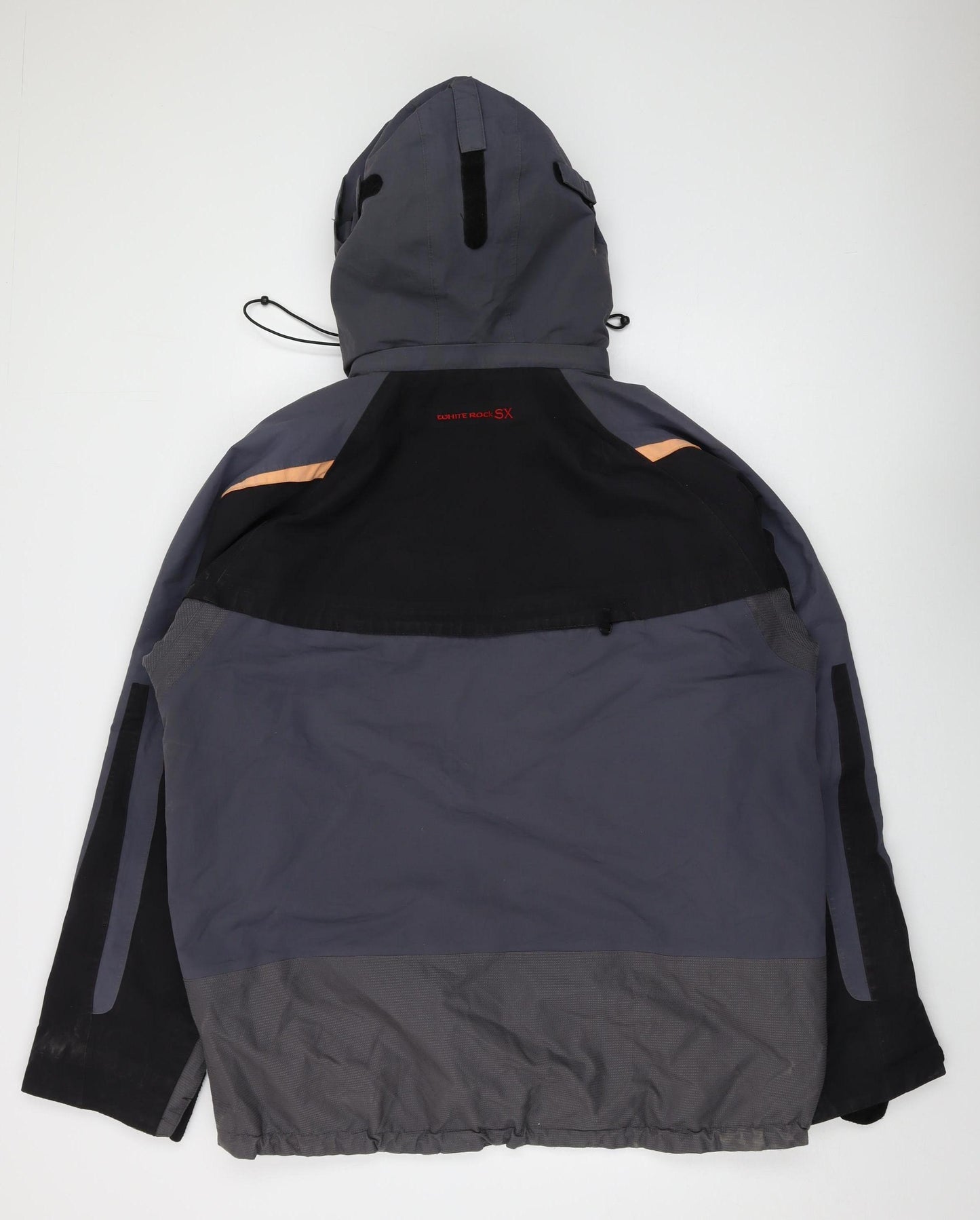 White Rock Men's Black XL Parka Jacket Waterproof