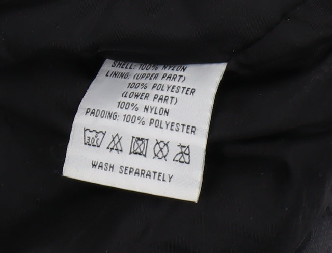 White Rock Men's Black XL Parka Jacket Waterproof