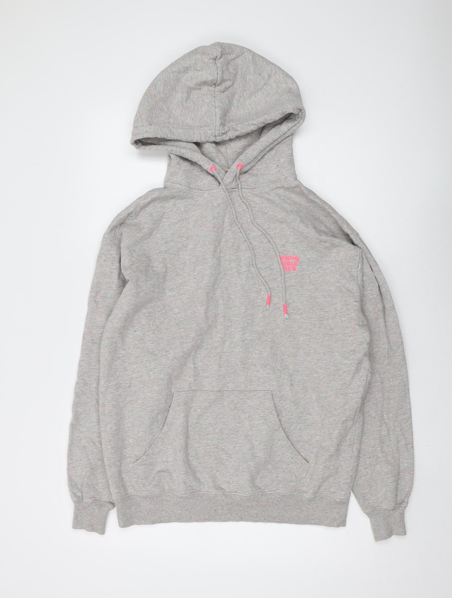 Strong Girls Club Grey Women's Hoodie M