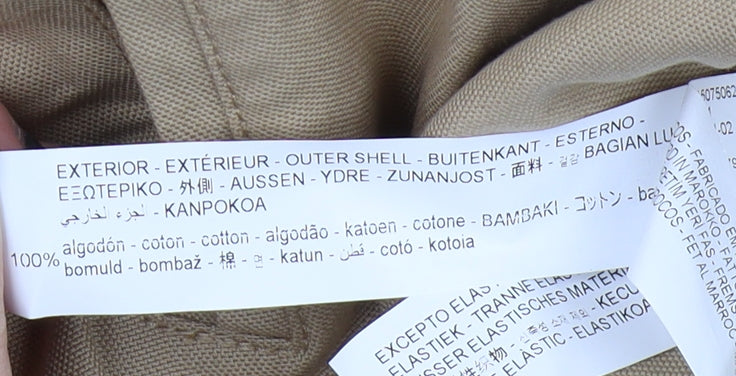 Zara Women's Beige Cropped Jacket Size 8