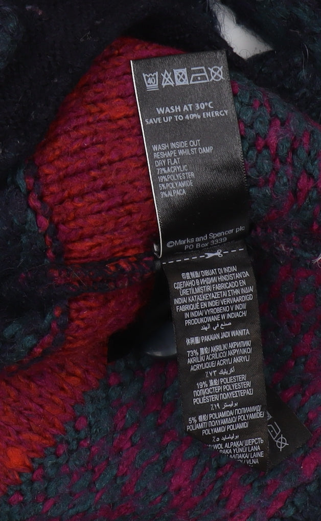 Marks and Spencer Women's Multicoloured Cardigan M