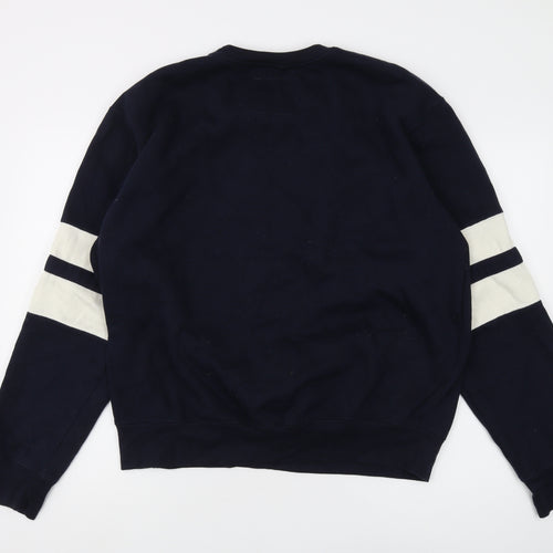 New York Popular Men’s Blue XL Graphic Pullover Sweatshirt