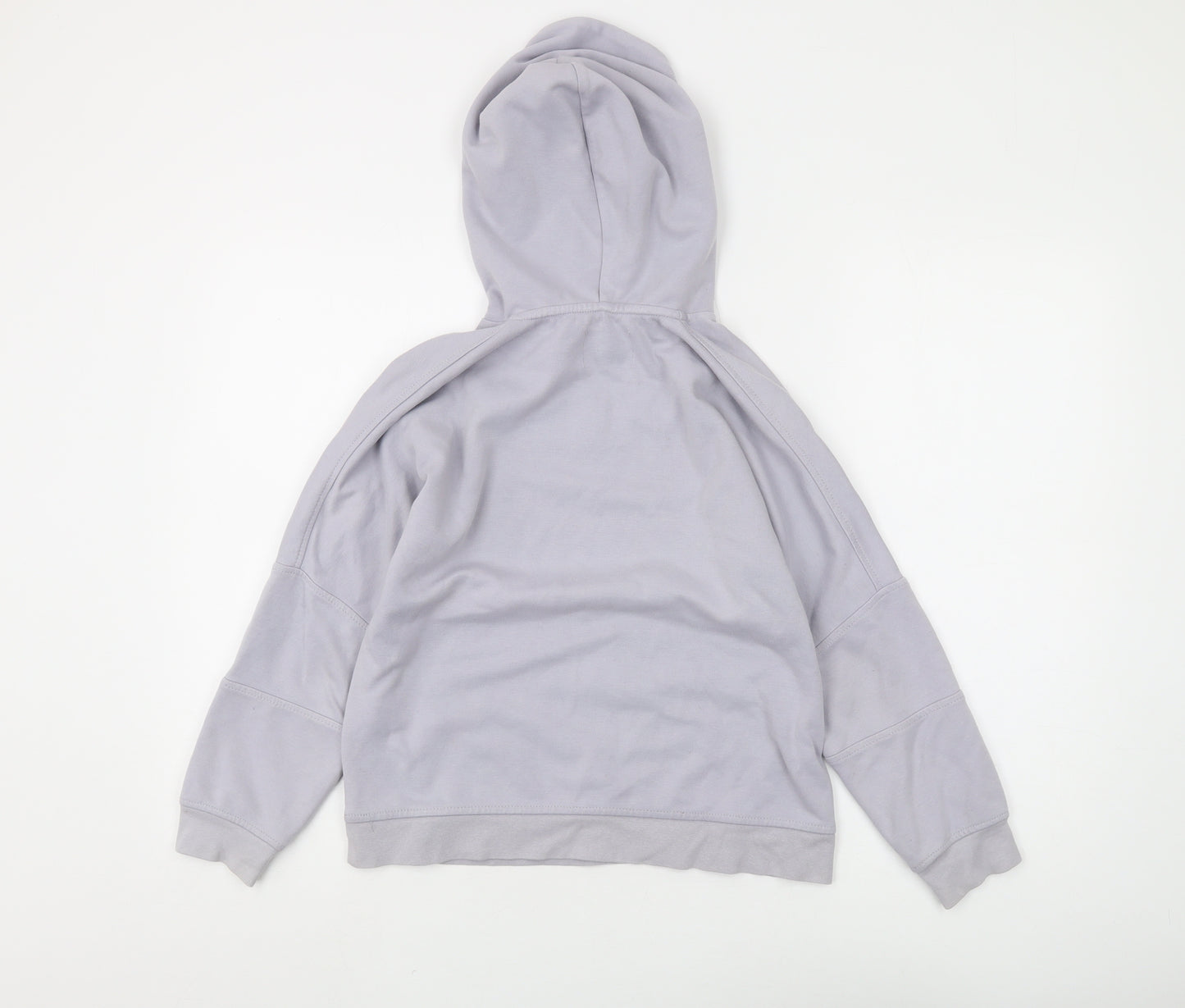 Zara Boys Grey Pullover Hoodie, Size 9 Years, Graphic Print
