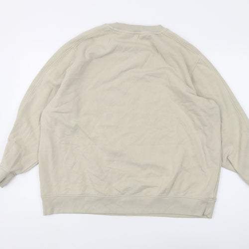 Marks and Spencer Beige Men's Sweatshirt, Size L