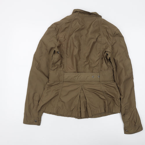 Zara Women's Brown Military Jacket UK 8