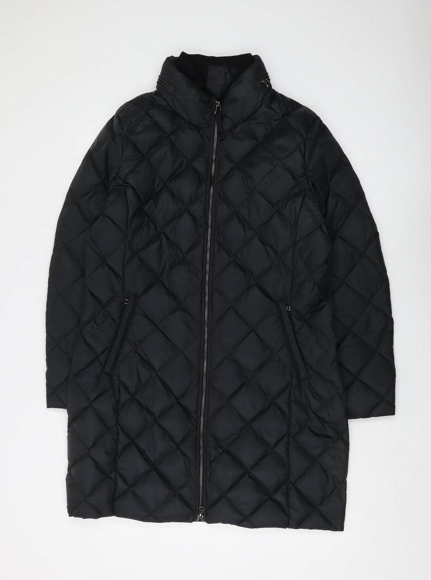 Marks and Spencer Women's Black Puffer Jacket Size 14