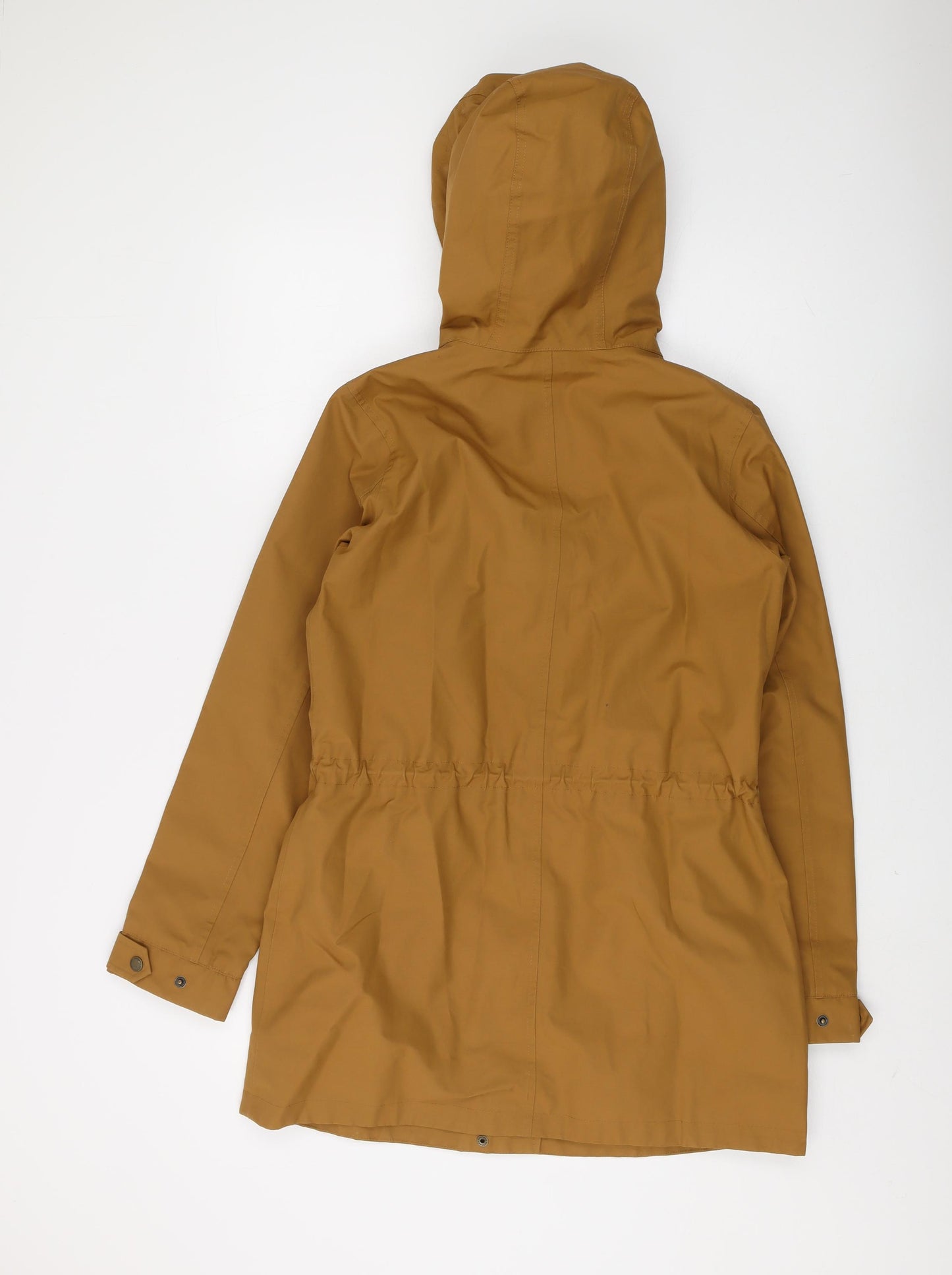 Fat Face Women's Brown Waterproof Hooded Rain Coat