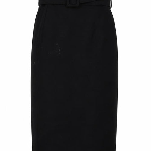 Marks and Spencer Women Black Knee Length Pencil Skirt