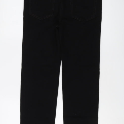 Marks and Spencer Women's Black Straight Jeans Size 10
