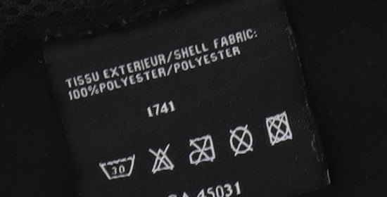 Nirvana Women's Black Waistcoat L Full Zip Polyester