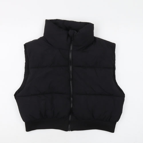 Cotton On Women's Black XL Puffer Waistcoat
