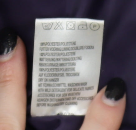 Boysens Women's Purple Puffer Jacket Size 18