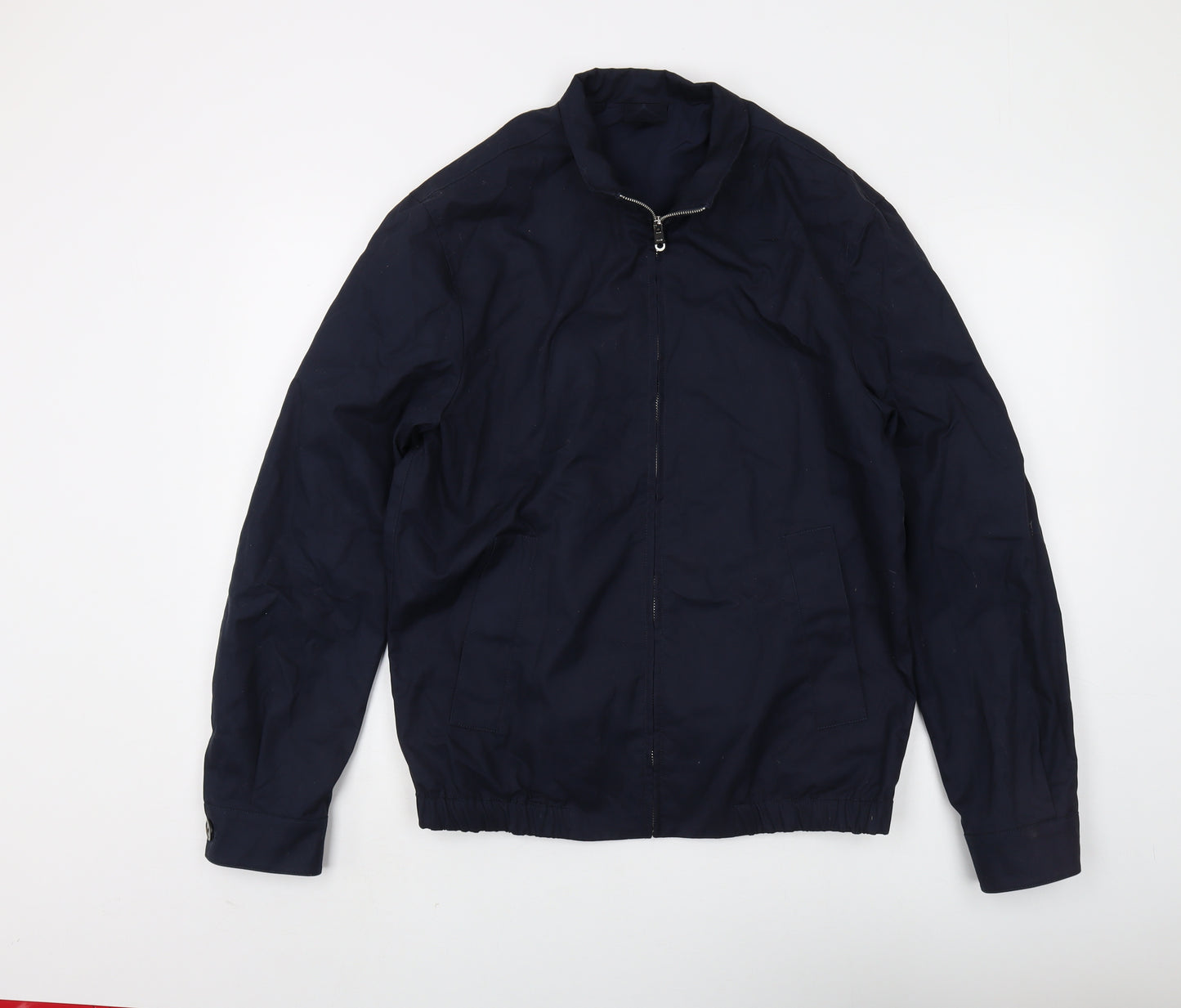 MNG Men's Blue Windbreaker Jacket M
