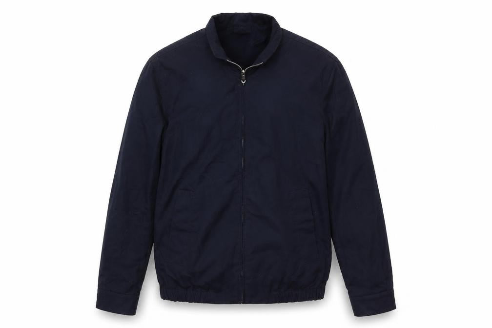 Mango Men's Blue Windbreaker Jacket M
