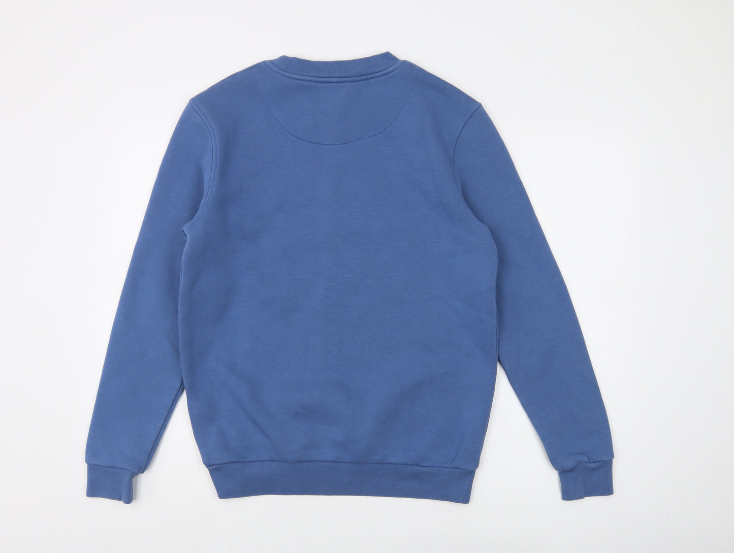 Mercier Men's Blue Pullover Sweatshirt S - Logo Graphic