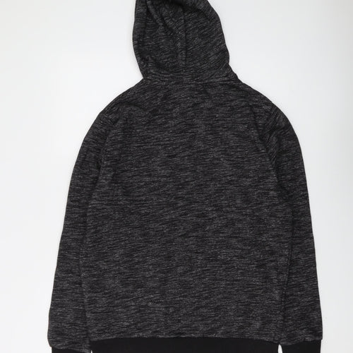 Antioch Men's Black Pullover Hoodie M Logo Accent
