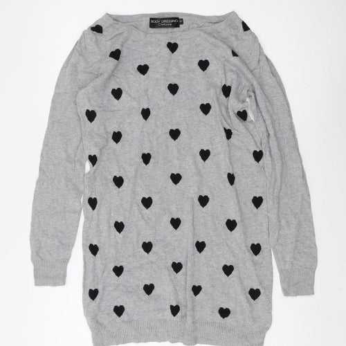 Body Dressing Women's Grey Pullover Jumper, Size 12