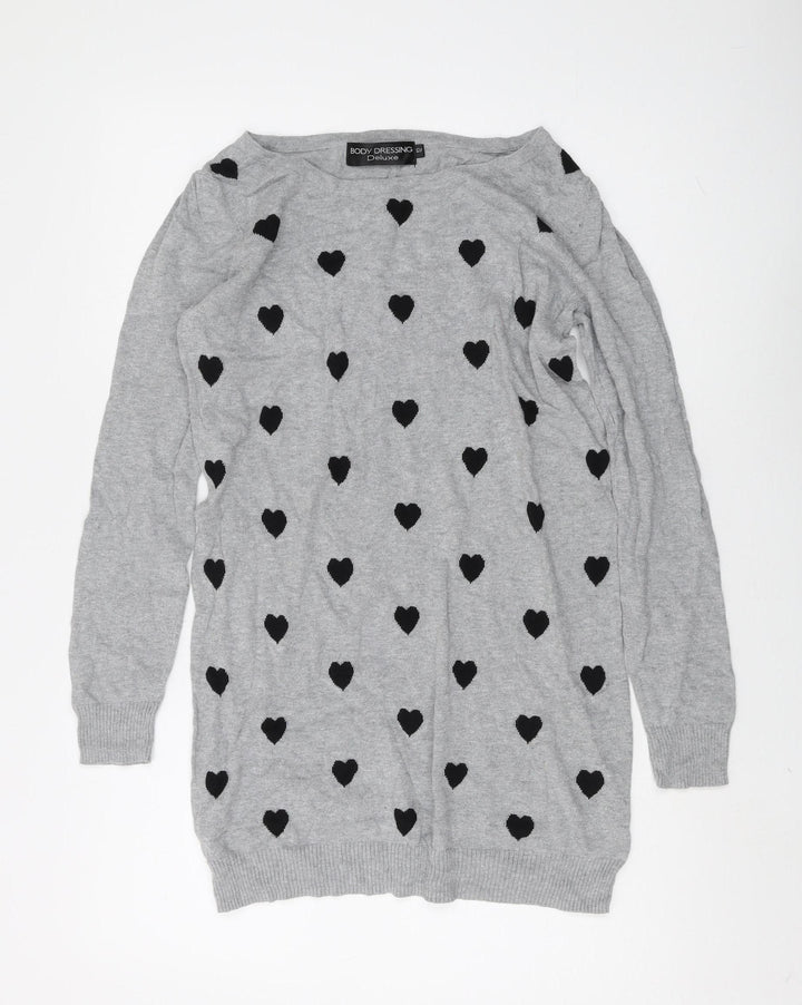 Body Dressing Women's Grey Pullover Jumper, Size 12