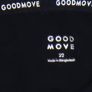 Marks and Spencer Unisex Black Full Zip Hoodie Size 22