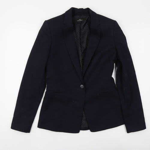 Next Women's Black Blazer, Size 6, Regular Fit