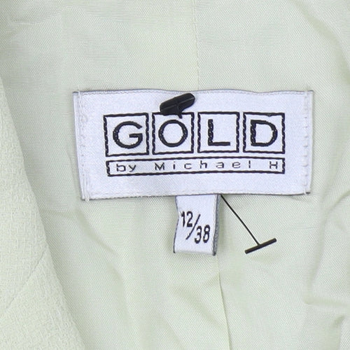 GOLD by Michael H Women’s Green Suit Jacket Size 12