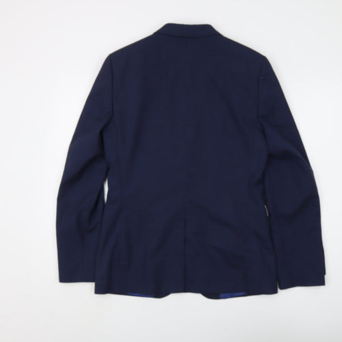Marks and Spencer Men's Blue Blazer 36 Regular Fit