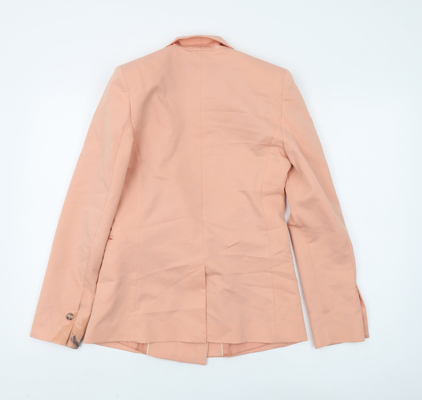 MNG Women's Pink Double Breasted Blazer XXS