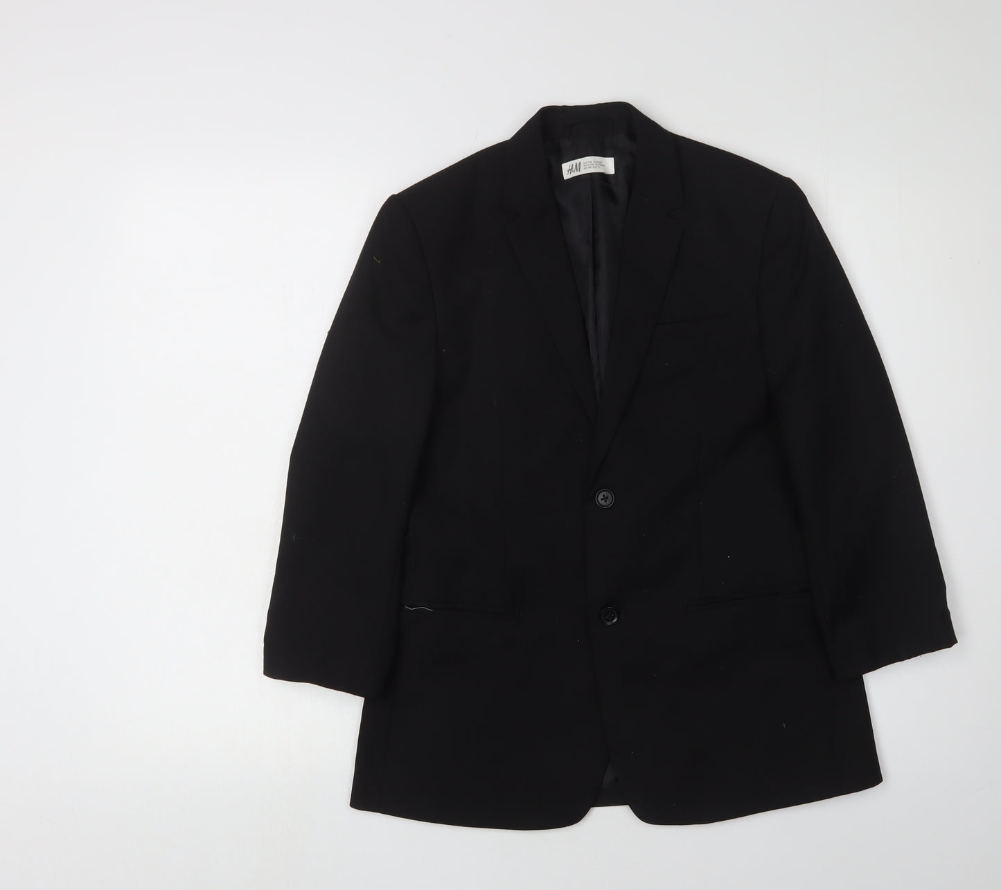 H&M Boys Black Suit Jacket 12-13 Years Formal Party Wear