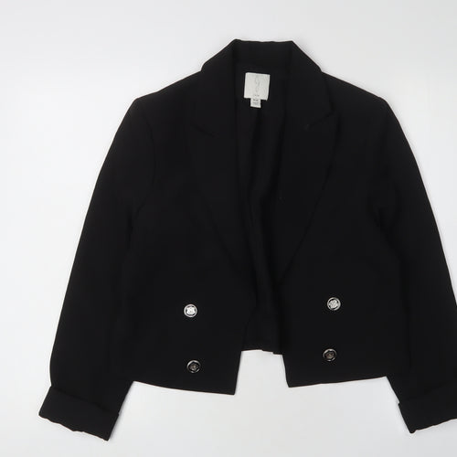 Joie Women's Black Double-Breasted Blazer M