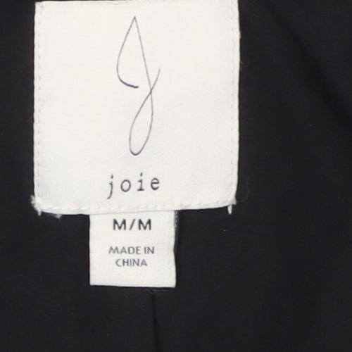 Joie Women's Black Double-Breasted Blazer M