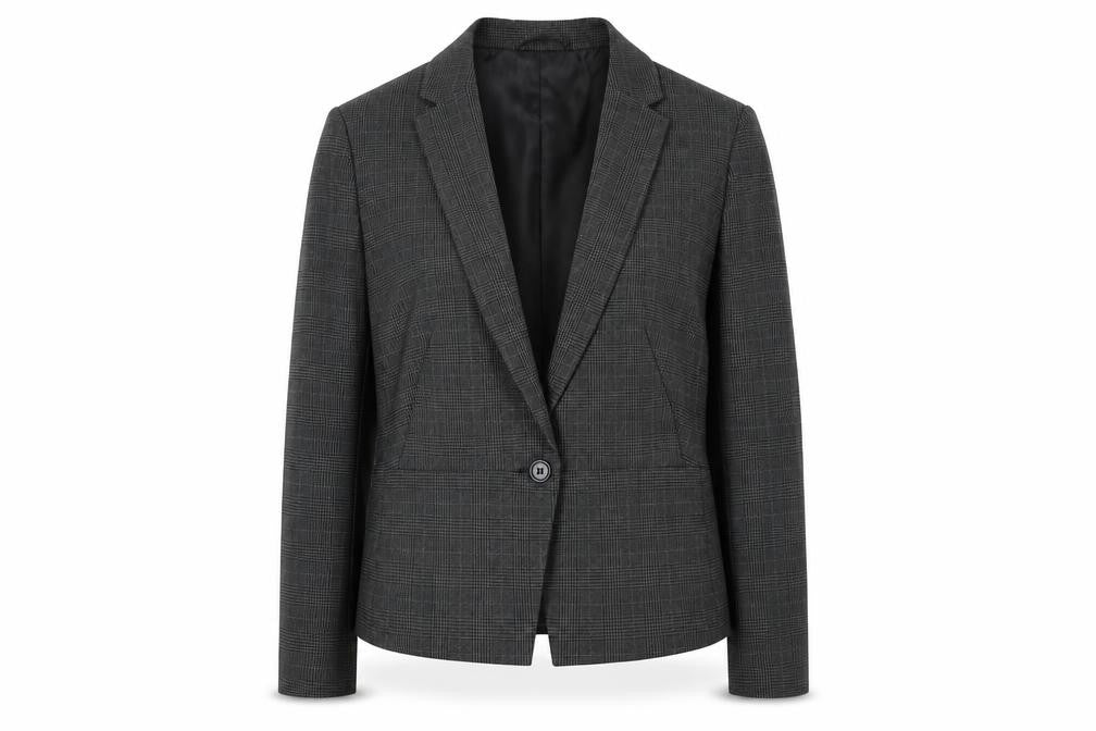 Front view of Marks & Spencer Women's Grey Suit Jacket, size 14