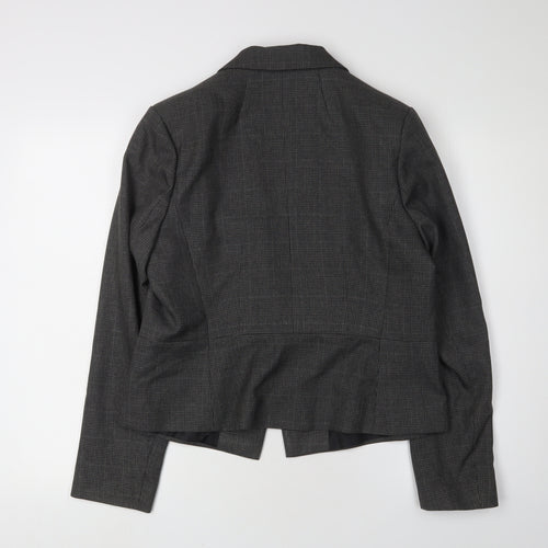 Marks and Spencer Women's Grey Suit Jacket Size 14