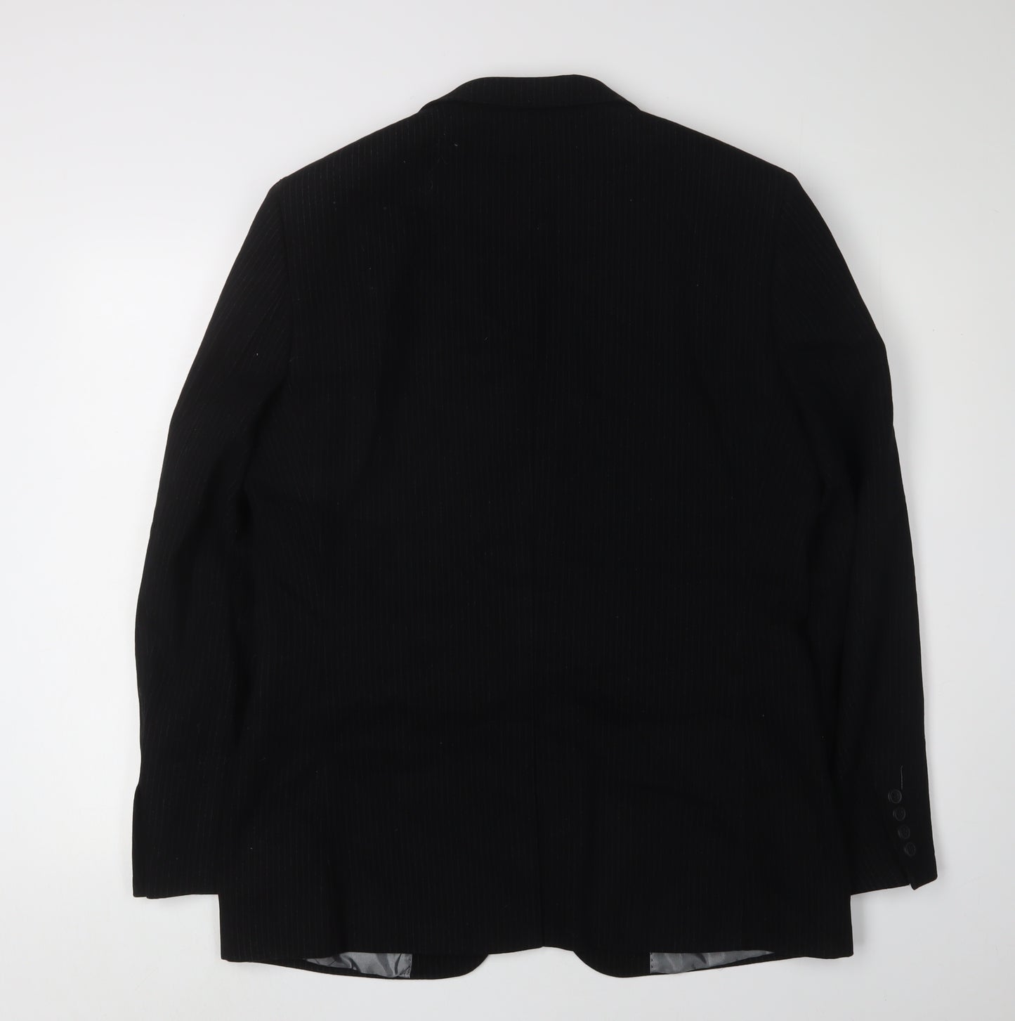 Avenue Men's Black Blazer, Size 40R, Regular Fit