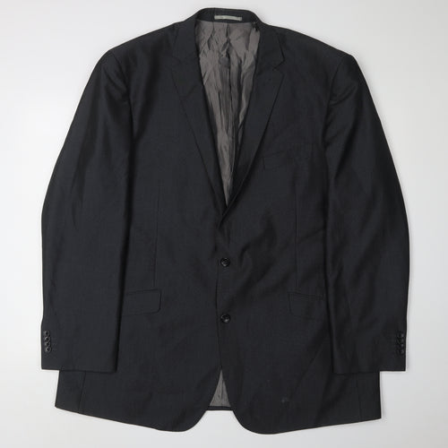 F&F Black Women's Tall Blazer, Size 50L, Lined Formal