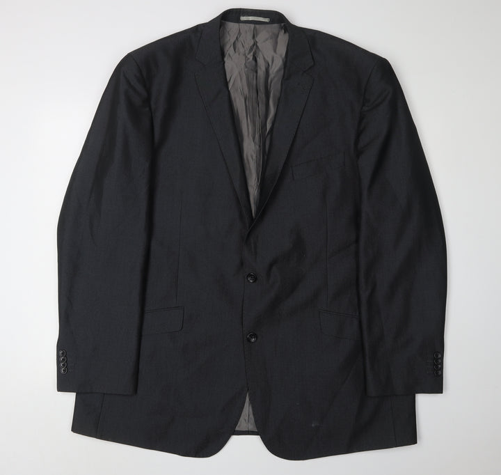 F&F Black Women's Tall Blazer, Size 50L, Lined Formal