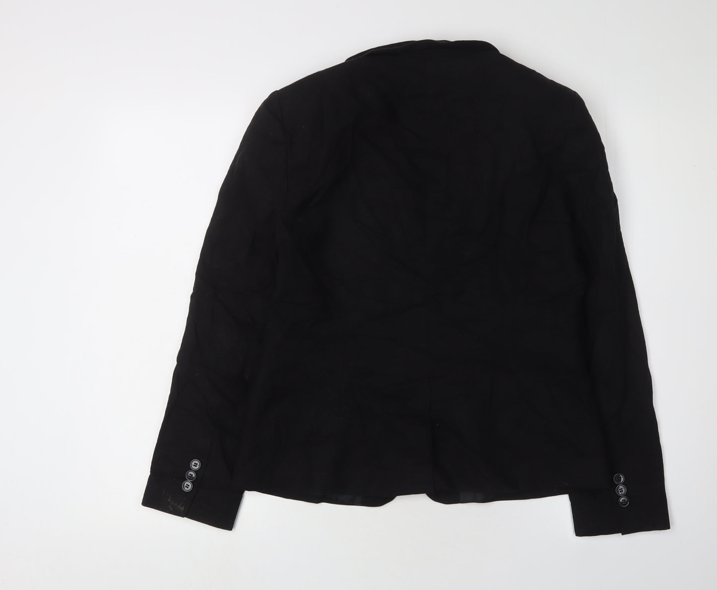 South Women's Black Blazer, Size 12, Workwear Chic