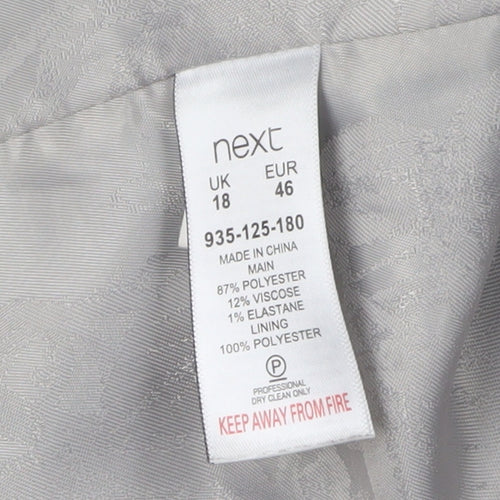 Next Womens Black Blazer Jacket Size 18