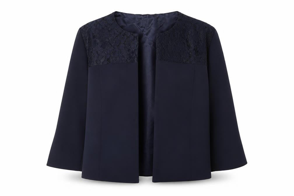 Klass Women's Blue Jacket Size 12 - Chic and Versatile