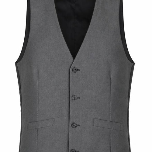 OneSix5ive Grey Suit Waistcoat Men's 38R Business