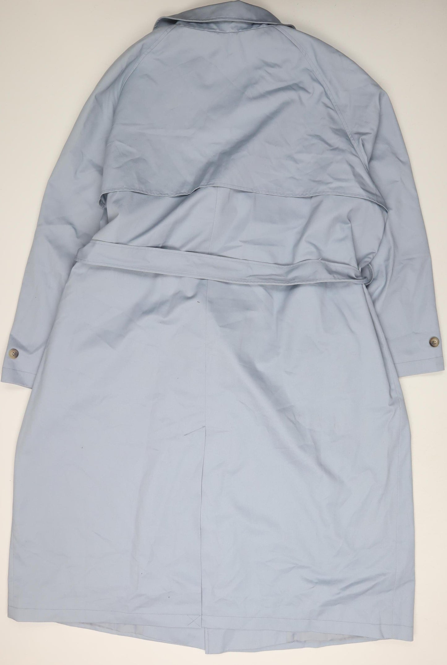 ASOS Women’s Blue 2XL Trench Coat