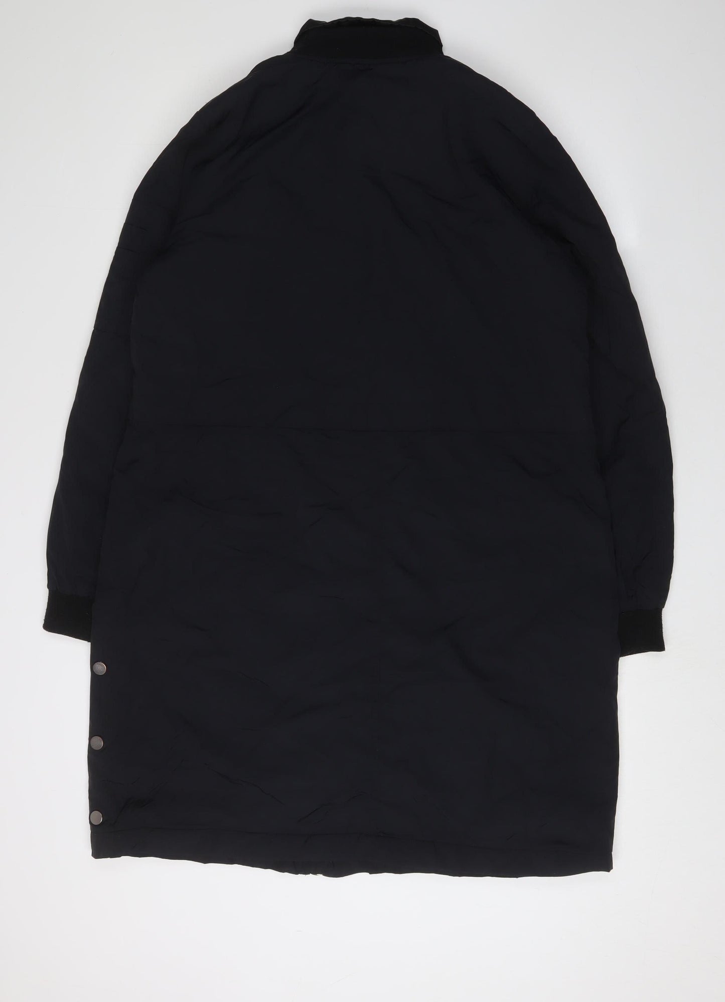 Next Women’s Black Long Basic Coat, Size 14