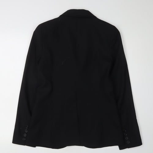 Theory Women's Black Wool Suit Jacket Size 12