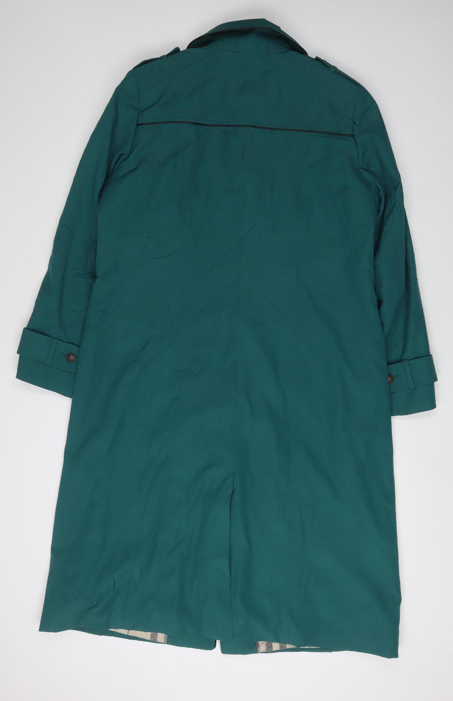 Dannimac Women's Green Trench Coat Size 14